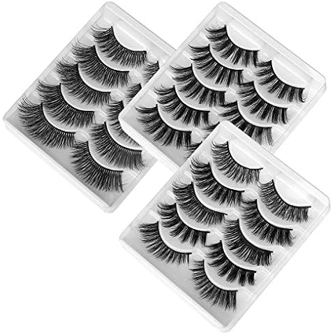 Pestañas Postizas 3D Mixtas 15 Pares Cover