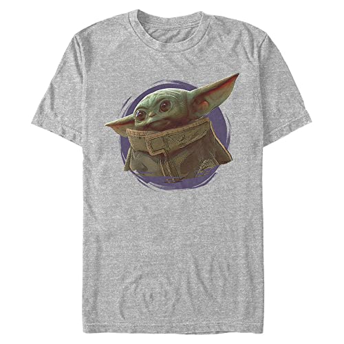 T-shirt Star Wars Boule Orange vêtement homme en coton à manches courtes