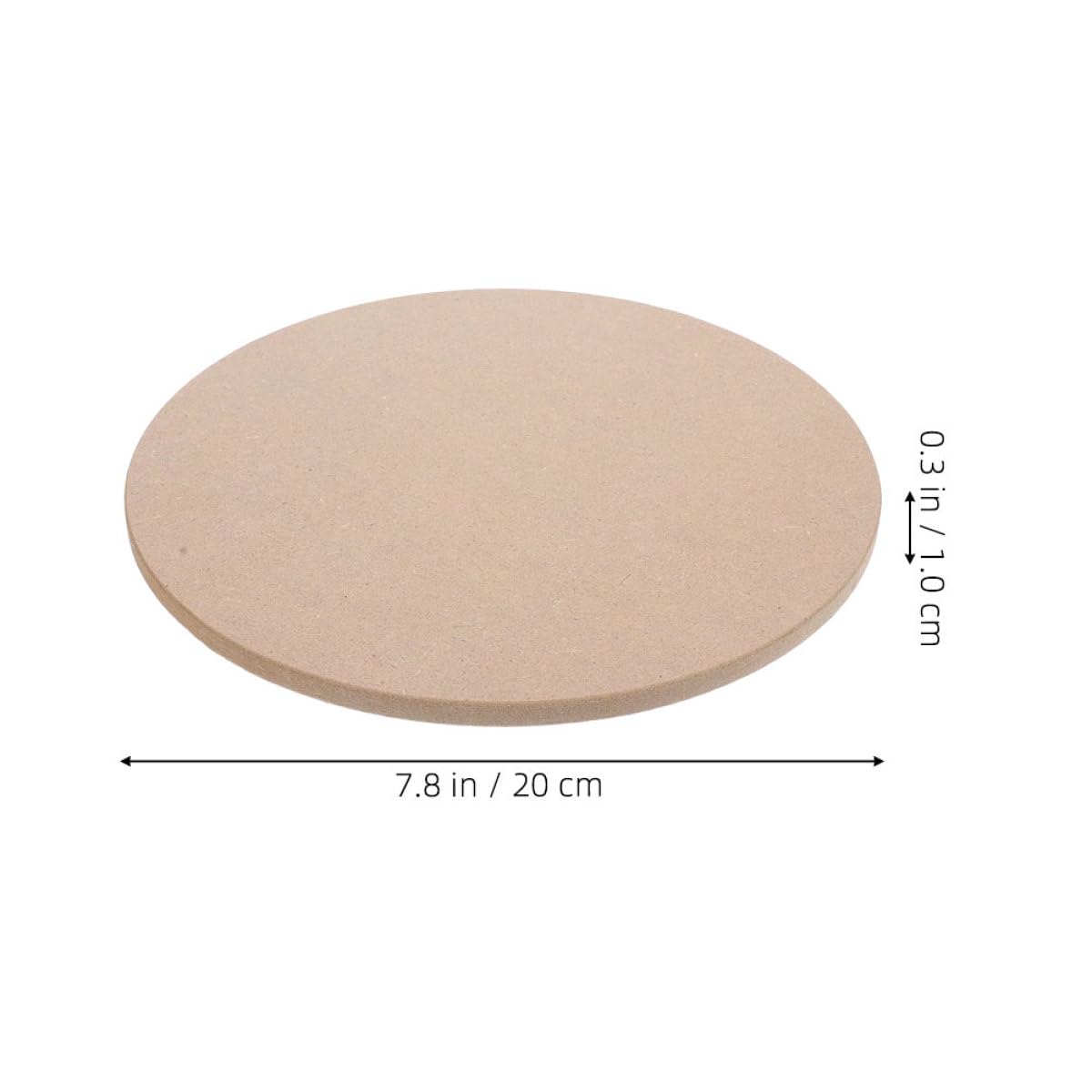 Alipis Base Para Torno De Alfarero y Tabla De Secado De Densidad Alta, 5 Piezas De Fibra De 11 a 20 Cm, Para Modelar Arcilla y Manualidades Cerámicas En Casa, Uso Artesanal y Decorativo