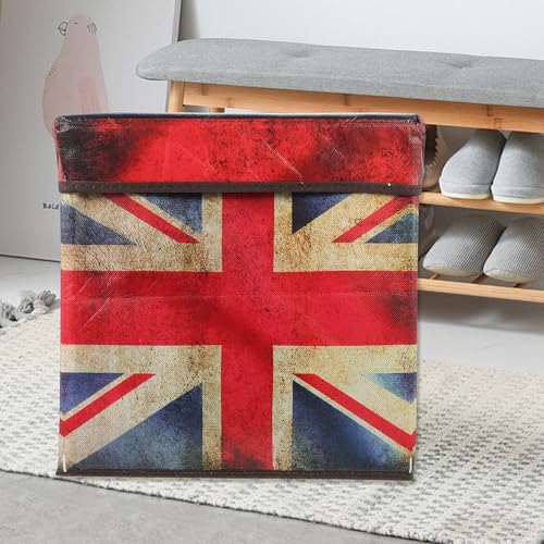 Coffre pouf de rangement pliable Baluue contre le désordre