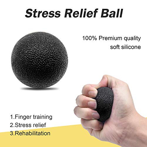 [UPGRADE] Hand Grip Strengthener Workout Kit (6 Pack), Forearm Grip Adjustable Electronic Counting, Resistance Strength Trainer, Grip Ring Finger Stretcher Finger Exerciser Grip Ball for Athletes - Thumbnail 4