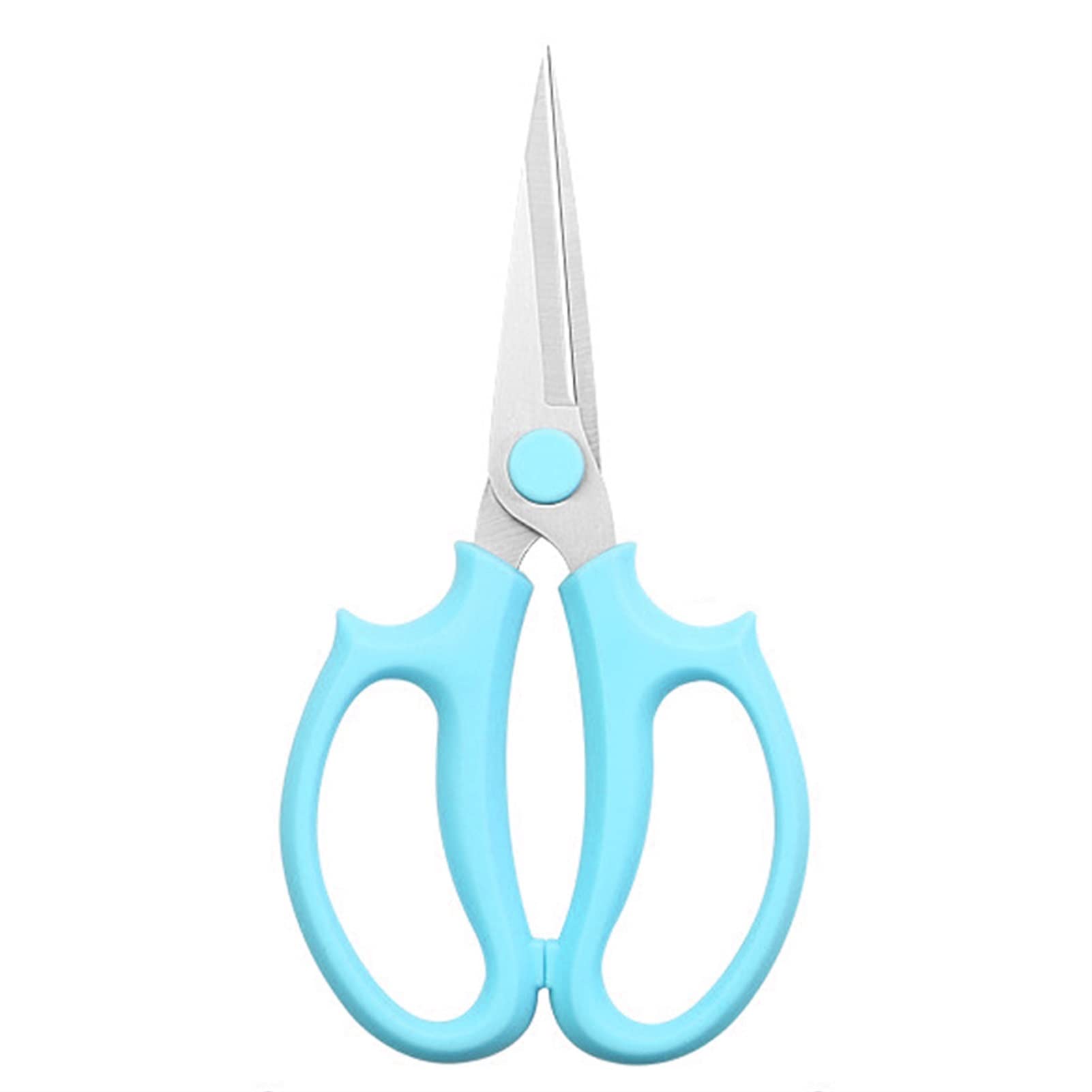 Hanghaijia Garden Florist Gardener Scissors,for Cutting Fresh Floral Rose Hedge Tree Flower Stem And Indoor Plants (Color : Blue)