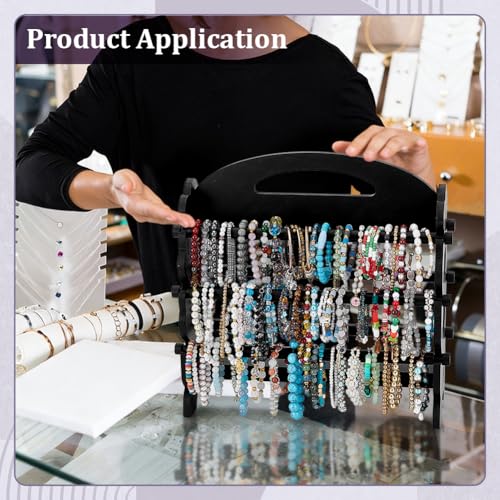 Support en bois pour scrunchies et bracelets pour sublimer votre coiffeuse