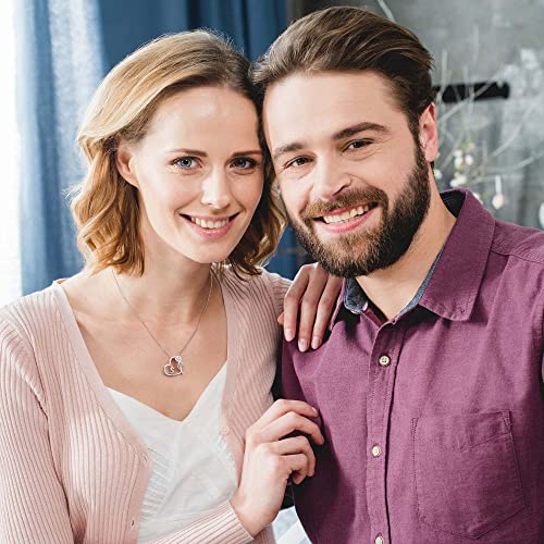 925 Sterling Silver Heart Initial Letter Pendant Necklace for Women - Christmas, Mother's Day, Valentine's Jewelry Gifts for Her, Mom, Wife, Girlfriend Birthday2