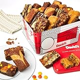 David's Cookies Assorted Brownies Gift Tin - 20 Slices of Individually Wrapped Gourmet Brownies - Delicious...