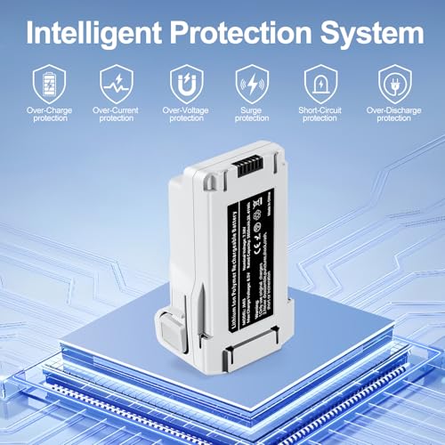 Image of 1 Pack Mini 3 Series Intelligent Flight Battery 3850mAh Upgraded Drone Battery Supports up to 51 Minutes of Flying Time Fully Compatible with DJI Mini 4 Pro /3 Pro /3 Drone