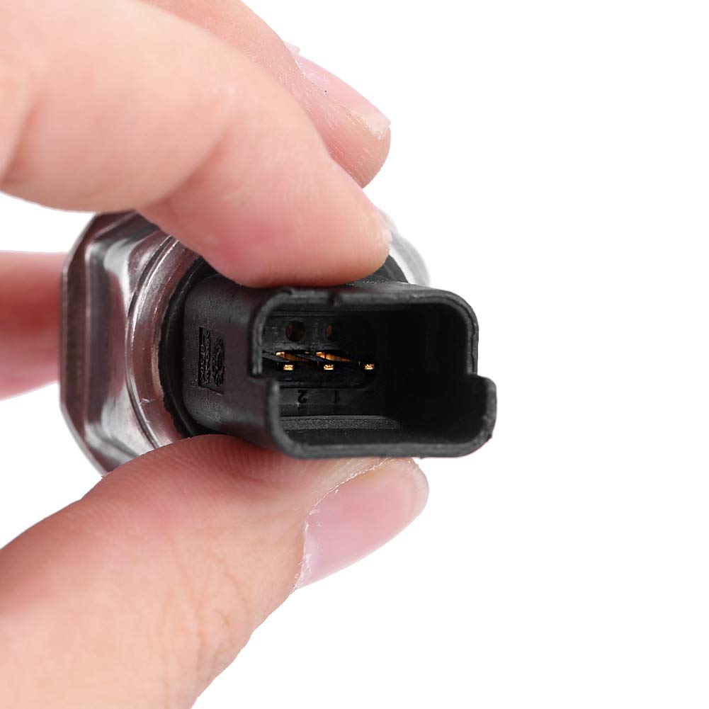 Qiilu Auto Sensori di pressione assoluta, Sensore ad alta pressione per guida di alimentazione auto Oli per FOCUS MK2 Mk5 FUSION 55PP06-03