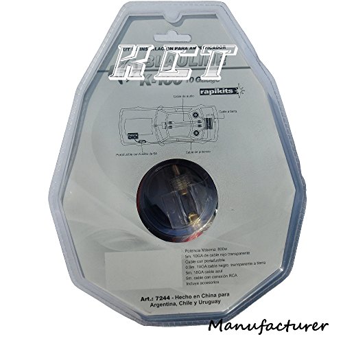 10 Gauge Amp Kit Amplifier Install Wiring Complete 10 Ga Installation Cables 600W … #TOP2