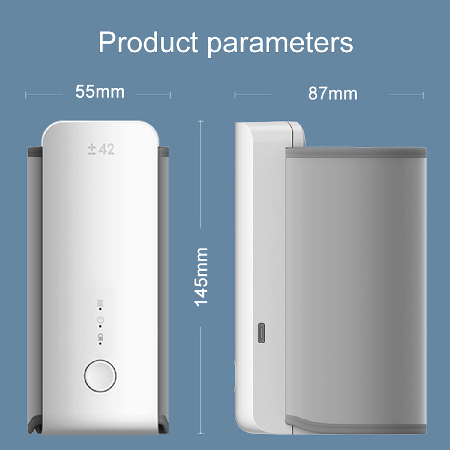 Przenośny podgrzewacz do butelek dla niemowląt o stałej temperaturze butelka sterylizator USB akumulator butelka mleka podgrzewacz podgrzewacz opiekuna
