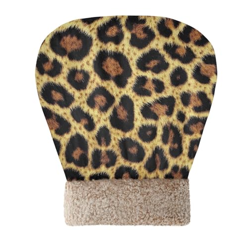 Coikll Cat Sleeping Bag Leopard Print （1） Soft Plush Pet Bed for Cats, Small Dogs & Rabbits, Ideal Indoor Warm Nest
