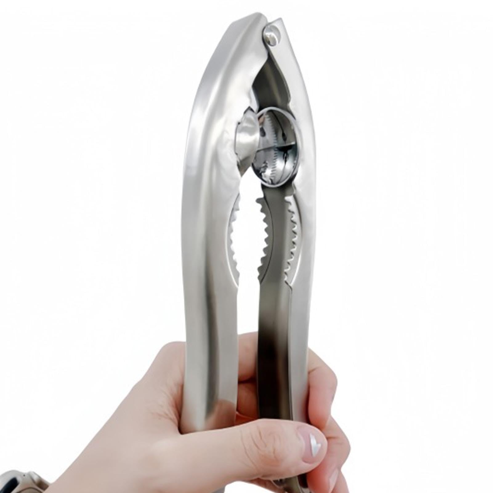 Outil De Casse-noix, Ouvre-châtaigne Multifonction En Métal Avec Poignée Antidérapante Pour Noix De Pécan, Noisettes, Pistaches