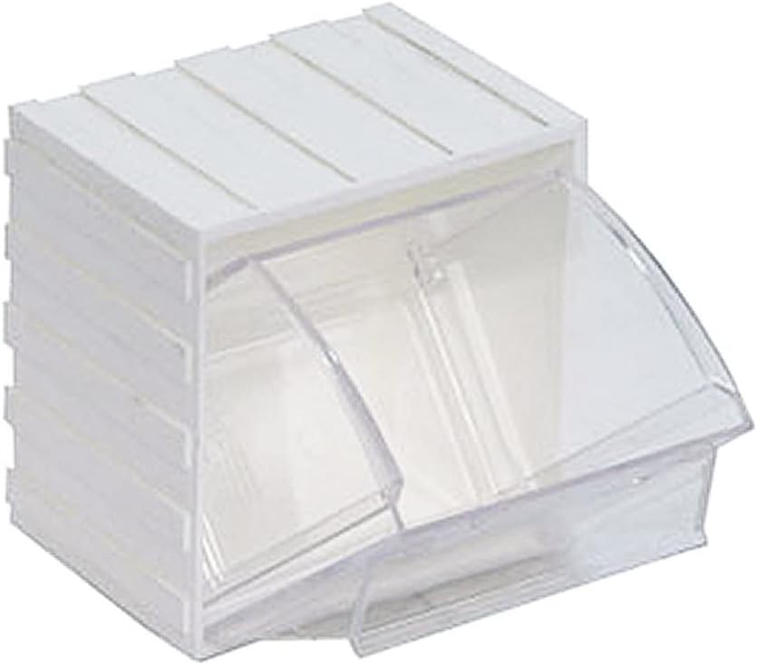 Quantum Storage Clear Tip Out Storage Bins 2.875in. x 3.75in. x 4in