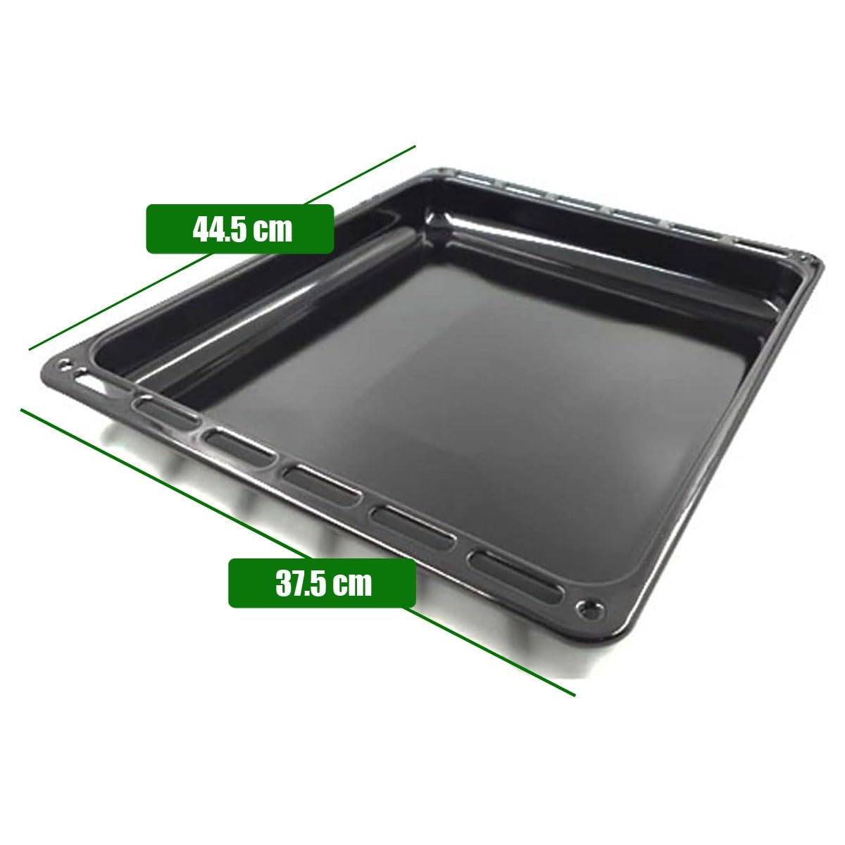 Rejilla + Bandeja Horno Extraíbles Recambio Original Compatible con Fagor 44,5 x 37,5 x 4 cm | Parrilla y Bandeja Horno Resistentes Alta Temperatura | Accesorio Cocina
