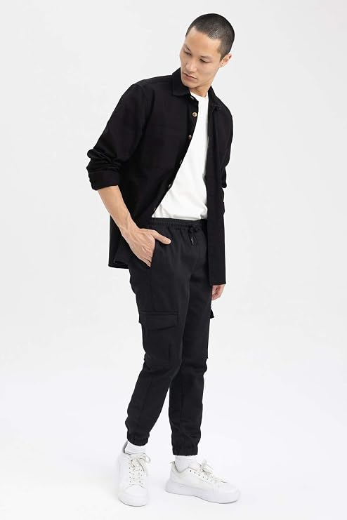 DeFacto Men's W8024az Casual Trousers