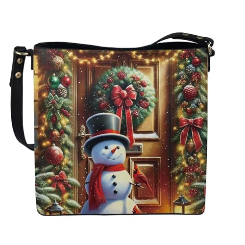 Image of HUGS IDEA Hoho Bag for Women Crossbody Purse Leather Handbags Laides Shoulder Bags