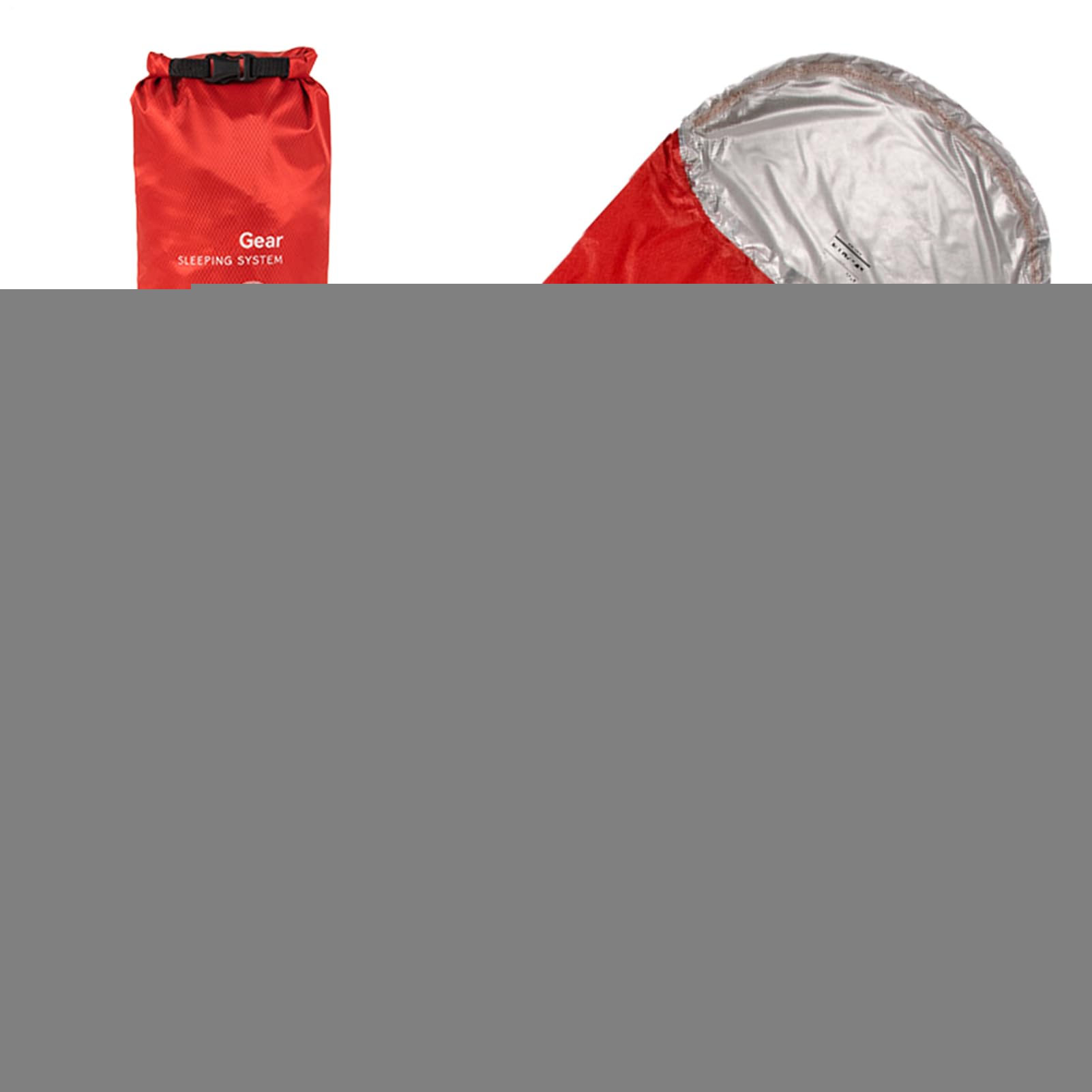 Outdoor Sleeping Bag - Funda cálida para camping en invierno, nailon 70D con almacenamiento compacto, soporte para saco de senderismo, supervivencia, escaladas, mochileros, viajes, aventuras al aire