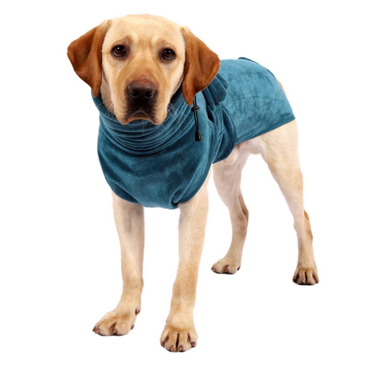 COLLBATH Peignoir De Bain À Séchage Rapide pour Chien Pyjama en Peluche pour Animal De Compagnie