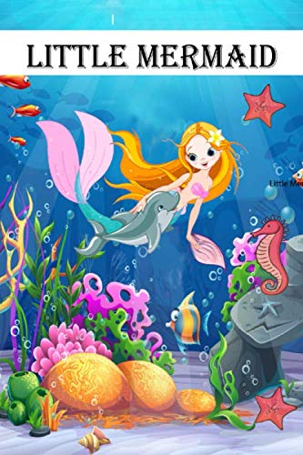 Little Mermaid Inspired Ariel: Best Notebook Journal Gift for boys and girls