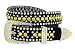 Ladies Western Rhinestone Bling Cowgirl Belt (Yellow, XL(38"))