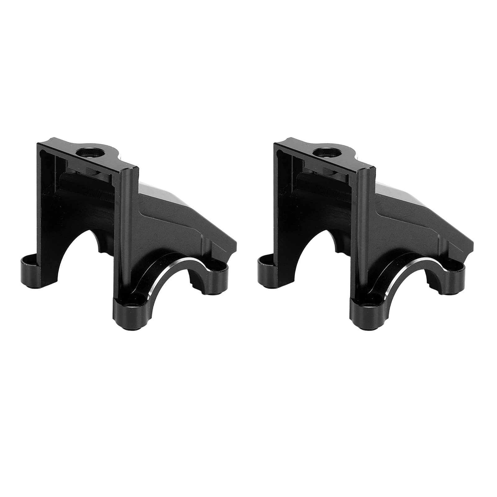 Irfora Scatola Ingranaggi RC Car, Lega di Alluminio Durevole (Black)