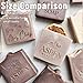 HJX Custom Soap Logo Stamp for Homemade - Personalized Soap Stamp DIY Your Logo Design,Text for Soap Crafter Maker,Branding & Gifting