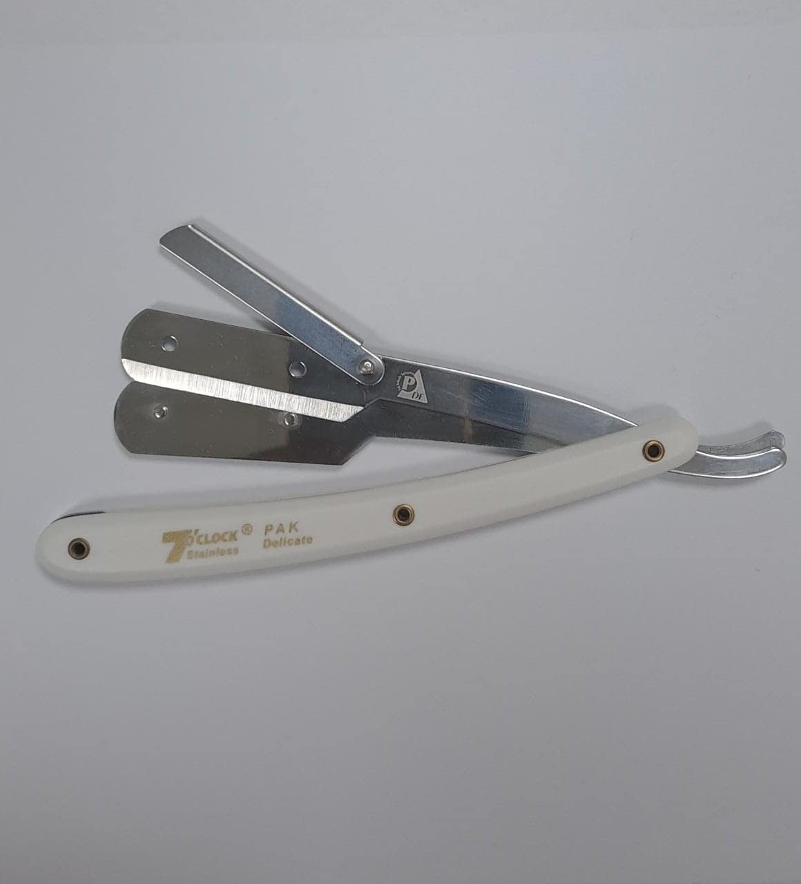 ProBeauty Uae Stainless Steel With Plastic Handle Barber Razor Folding Shaving Shave Knife Shaver