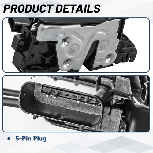 Image of KELOKE Door Latch Lock Actuator Compatible with kia Sportage 2017 2018 2019 2020 2021 2022, Rear Left Driver Side, Replace# 81410-D9000, 81410D9000