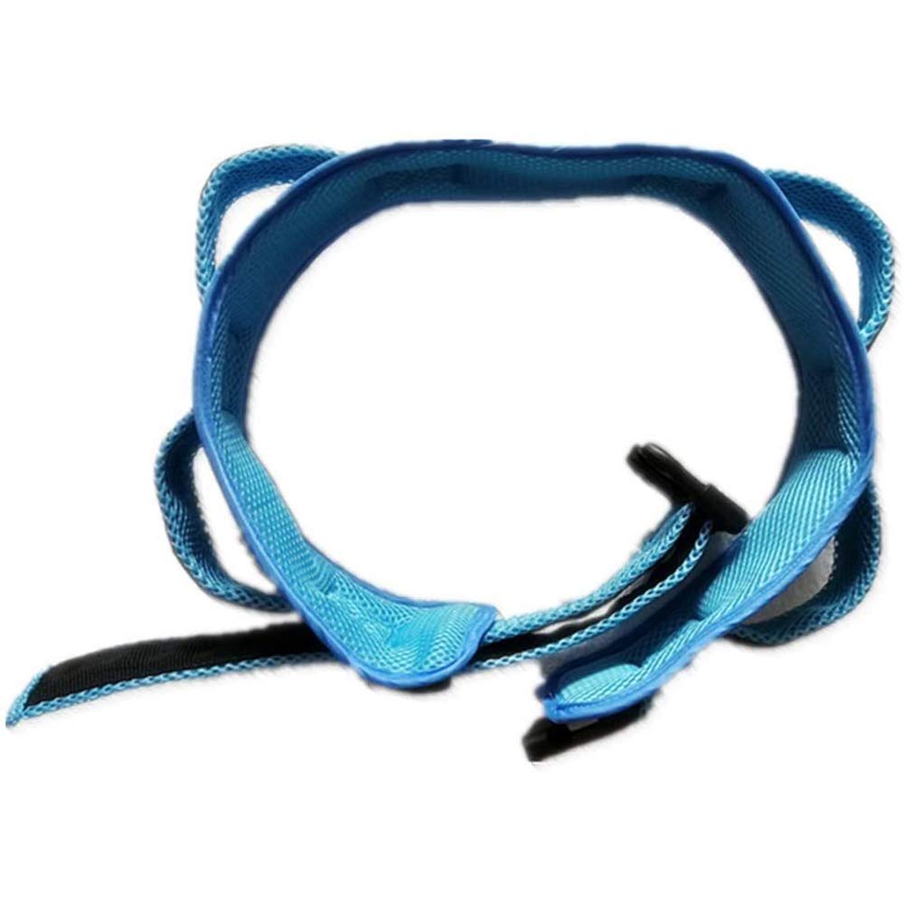 Desconocido Cinturón de Transferencia y Marcha para Caminar con Asas para el Cuidado del Paciente Eslinga de Transferencia de Asistente Seguro, Ancianos, Terapia Ocupacional y física (Azul)