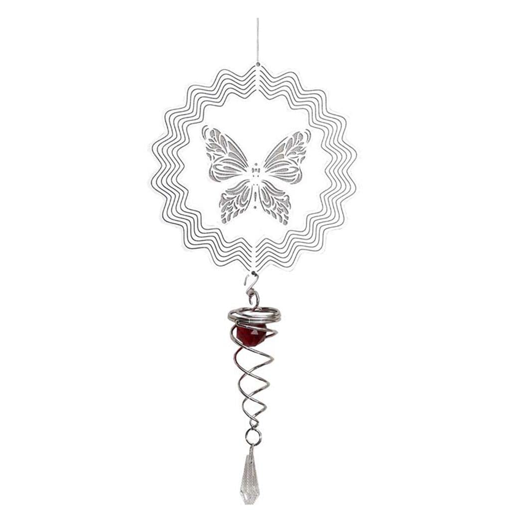 Hanging 3D Outdoor Wind Spinner Garden Home Wind Chime Decor Butterfly | Windmills & Wind Spinners | Garden Déco | Yard, Garden & Outdoor Living-image-35
