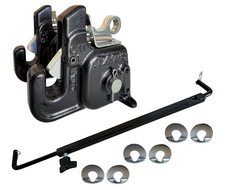 Pats Easy Change Quick Hitch for Category 1 Tractors and Implements (with Stabilizer Bar)
