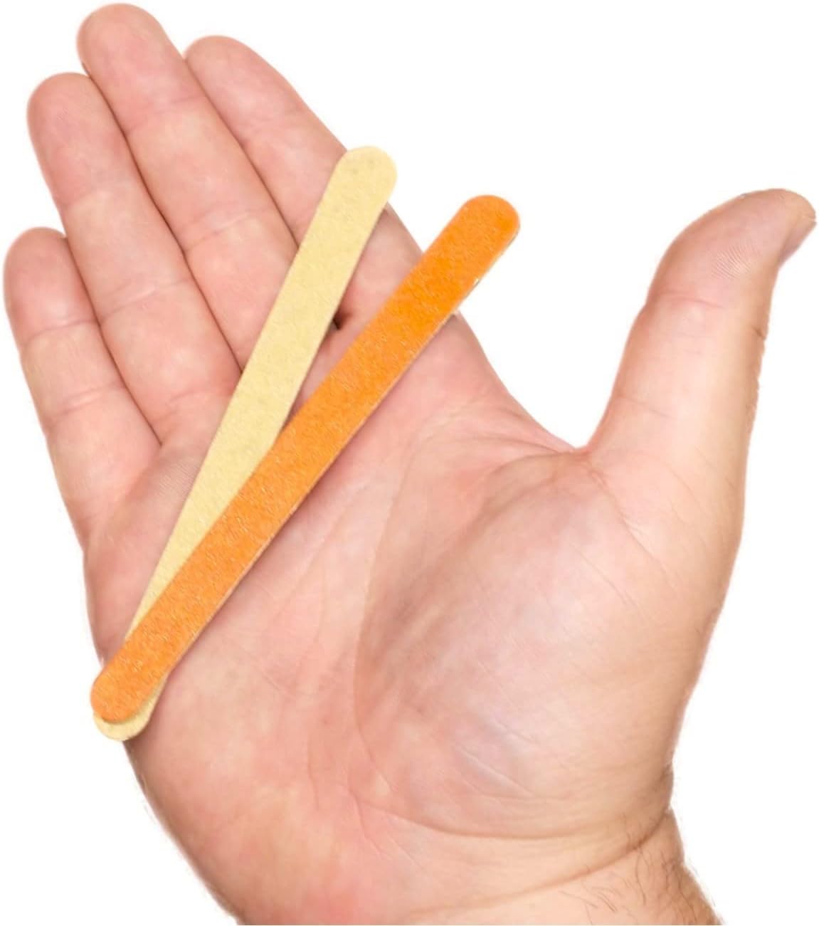 Nail File Emery Boards - Dual Sided Nail Buffering Files - Professional Compact Reusable Double Sided Tool for Manicure and Pedicure Shaping and Smoothing Finger and Toenails (144)