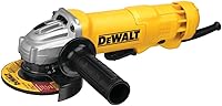 DEWALT DWE402W 4-1/2 Inch Angle Grinder, 11 Amp 11,000 RPM Motor, Dust Ejection System for Max Durability
