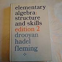 Elementary Algebra: Structure and Skills B000H4H8RM Book Cover