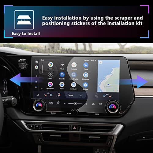 Sxcy Fit For 2023 Lexus Rx 350 Premium Screen 14 Inch For 2023 Lexus Rx 350 Premium+ Screen 14 Inch,2 Pcs Nano Soft Screen Protector Foils For 2023 Lexus Rx 350 14 Inch, Touch Screen Protective Film For 2023 Rx 350 Luxury Rx 350 F Sport Handling 14 Inch Gps Stereo Screen,For 2023 Lexus Rx 350 Accessories 14 Inch Navigation Display Screen Cover For 2023 Lexus Rx 350 14 Inch Screen Protector #TOP2