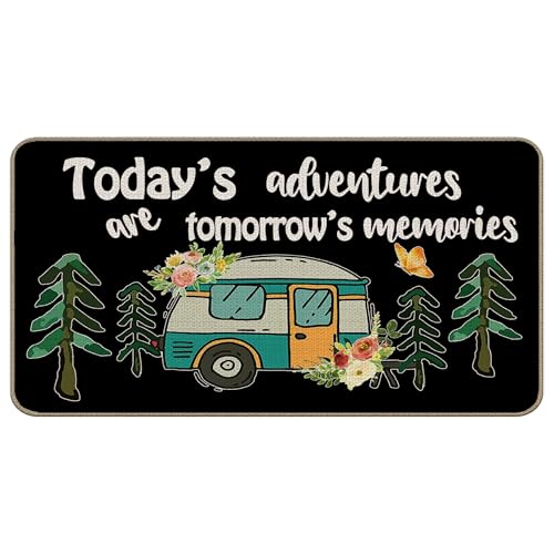 TopXmai Camping Camper Door Mat