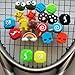 Tennis Dampener Cute/Funny 20 Pack Assorted Tennis Racket Vibration Dampener Soft Silicone Tennis Racquet Shock Absorbing Tennis Damper Tennis Racket Shock Absorber