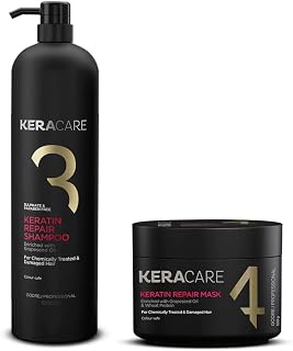 Godrej Professional Keracare Keratin Repair Shampoo 1000ML & Repair Mask 500GM (Combo) Price In India