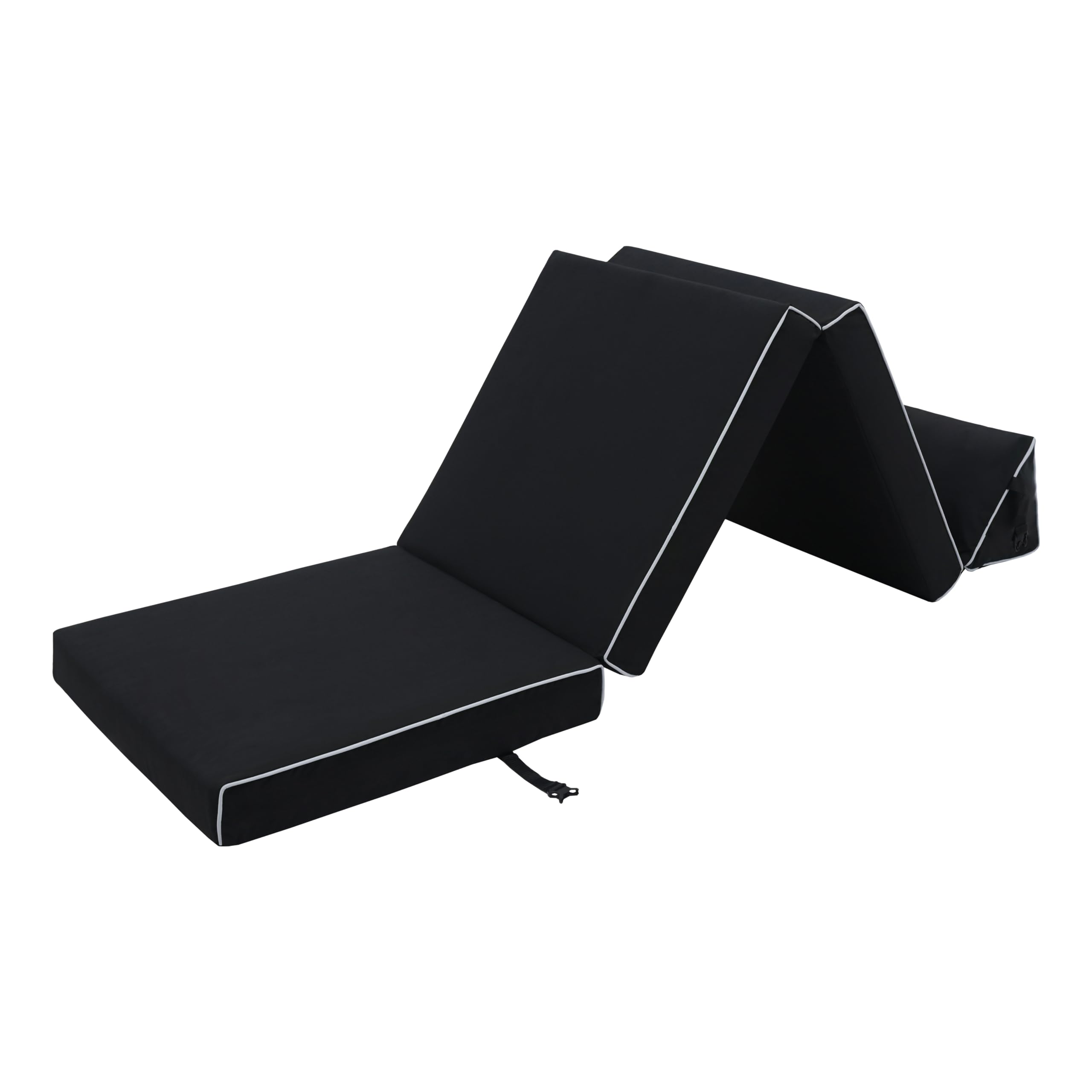 Game Over Materasso Pieghevole a Z Bed 218x64cm Materasso Pieghevole per Interni e per Esterni Divano Letto, Set Futon per le Serate di Gioco, Ottimo per i Sleepover e Gli Ospiti (Fumo Cosmico)