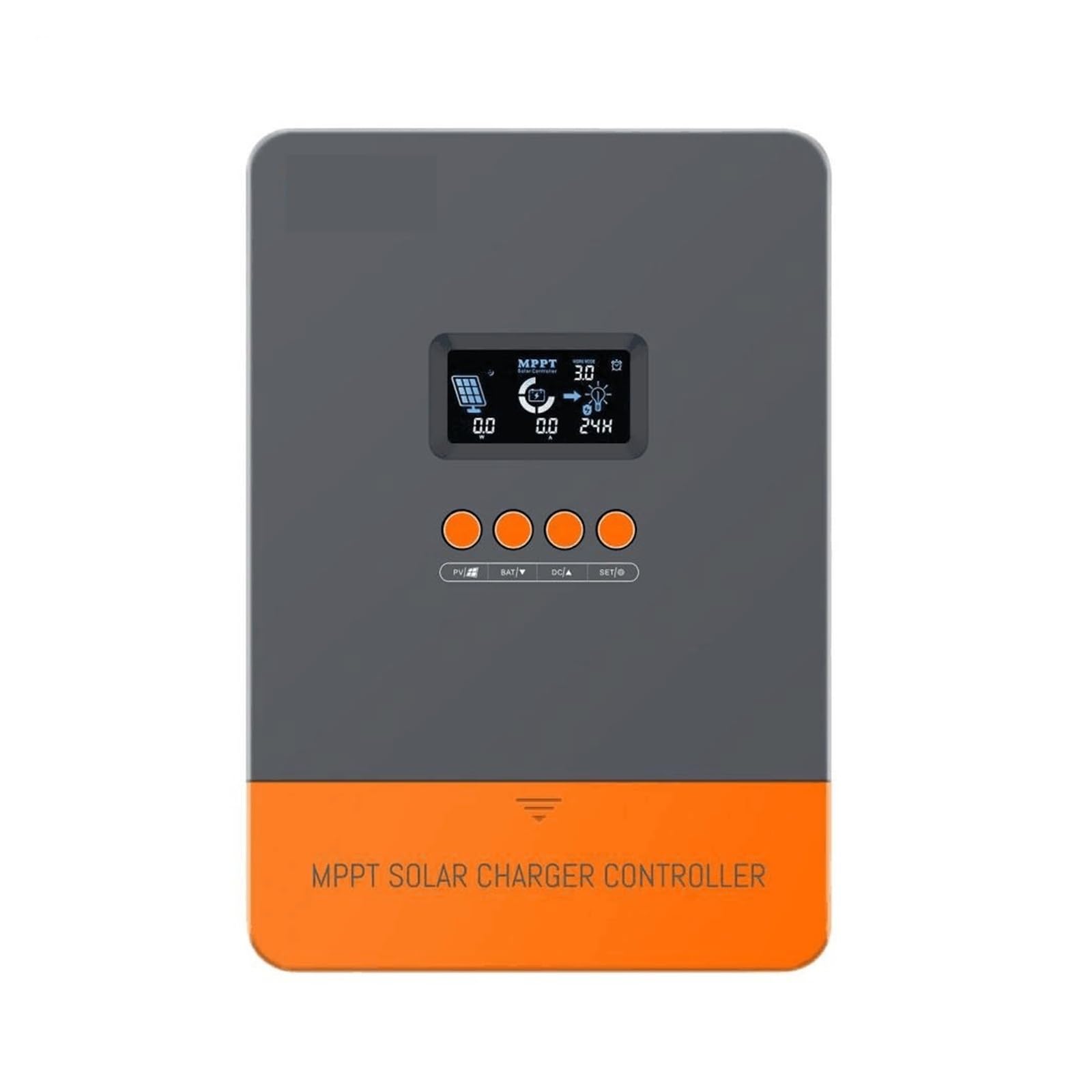 Kontroler ładowania słonecznego Kontroler ładowarki 60A 4 etapy MPPT kontroler ładowarki słonecznej 12/24/36/48V automatyczne wykrywanie wyświetlacza LCD z regulatorem Blacklight