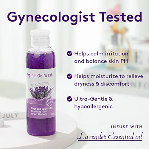 Feminine Wash & Yoni Oil & Yoni Soap Set For Women, Yoni Wash For Vaginal Ph Balance Remove Odor Moisturizing, 1 Fl.oz Feminine Oil & 6.7 Fl.oz Vaginal Wash 3.53 Oz Yoni Soap Bar (3 Pack, Lavender) #TOP7