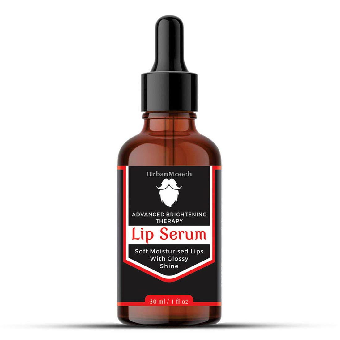 UrbanMooch Lip Lightening Serum for Men for Dark, Dry & Chapped Lips | Serum for Smokers | Moisturizes, Nourishes & Softens | Ideal Lip serum for Dark Lips & Pigmentation