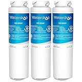 Waterdrop MSWF Refrigerator Water Filter, Compatible with GE MSWF, 101820A, 101821B, RWF1500A, NSF 42&372 Certified, Pack of 3
