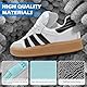 Kisvic Schuhwaschbeutel Waschmaschine, 2PCS Schuhbeutel Beutel für Waschmaschine und Trockner, 360° Rundum-Reinigung, Wäschenetz Schuhe (Grau, 39 x 19 cm)