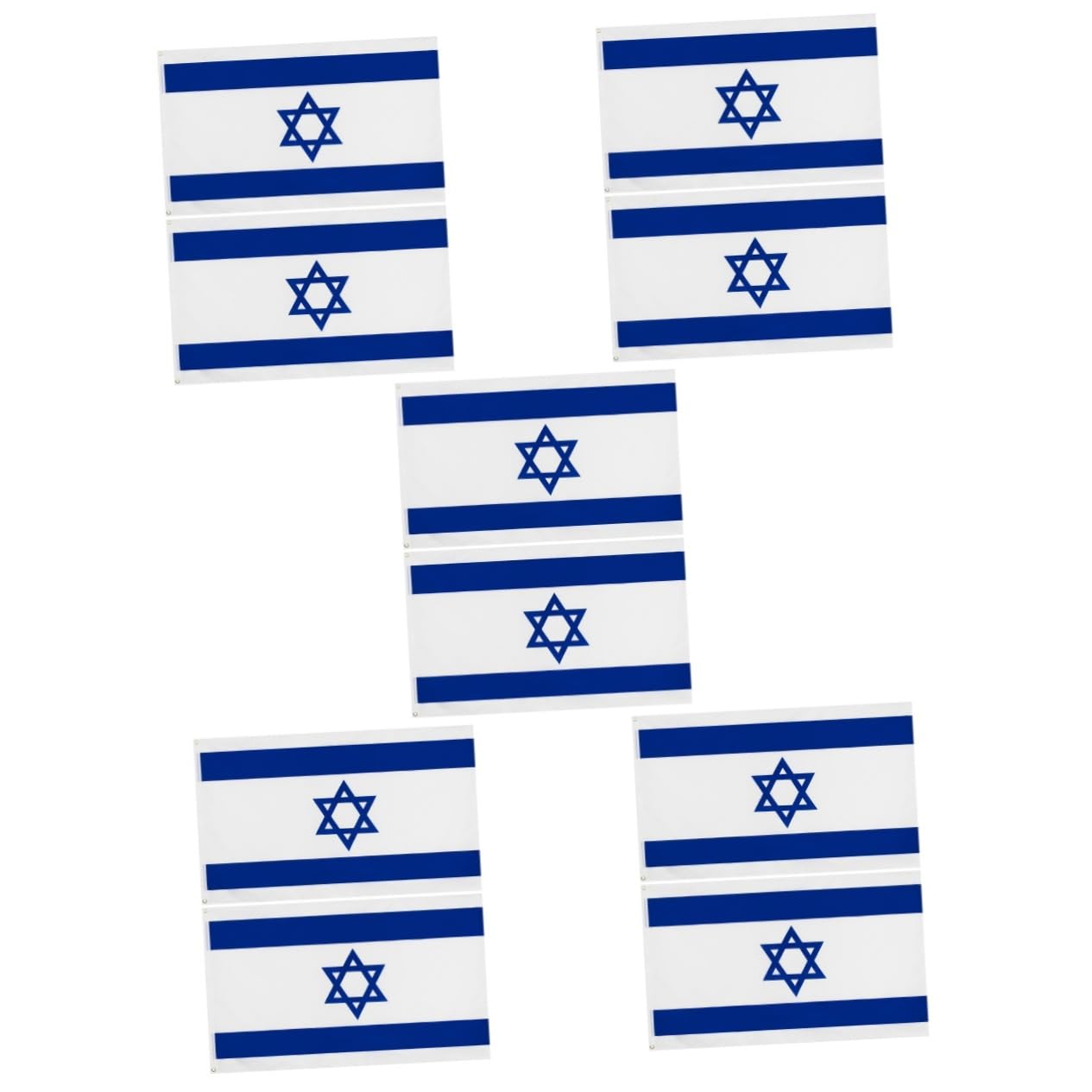 Décoration extérieure nationale israélienne étanche pour festival événement cour jardin pack UKCOCO