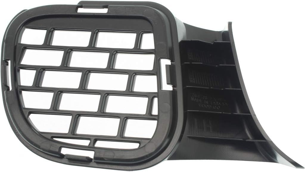 For Dodge Challenger 2015 16 17 18 19 2020 Bumper Grille Driver Side | Front | Outer | Air Intake | Black | Plastic | Replacement For CH1038187 | 68259763AB