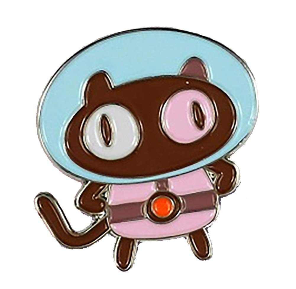 Cookie Catstronaut Enamel Pin