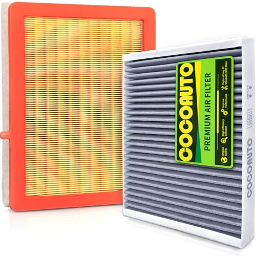 COCOAUTO Engine & Cabin Air Filter Kit for Chevrolet Chevy Equinox (2018-2025 2026) GMC Terrain (2018-2026) Fits 1.5L 2.0L 1.6L NOT FOR EV Replace OE 23279657 | 13508023