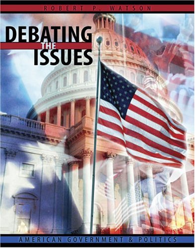 Debating the Issues: American Government and Po... 075751572X Book Cover