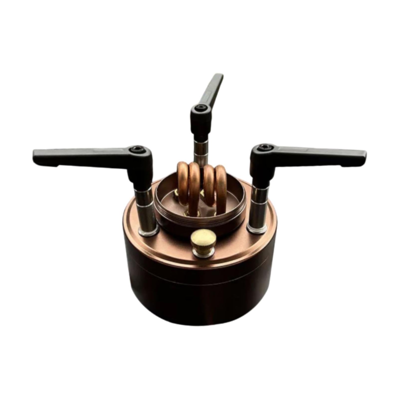 kowaku Portable Alcohol Stovetop,Outdoor Compact Sturdy Cooking Small Camping Burner Furnace for Hiking Camping Backpacking Picnic