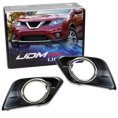 Par de cubiertas para luces antiniebla Nissan Rogue 2014-2016 miniatura 1